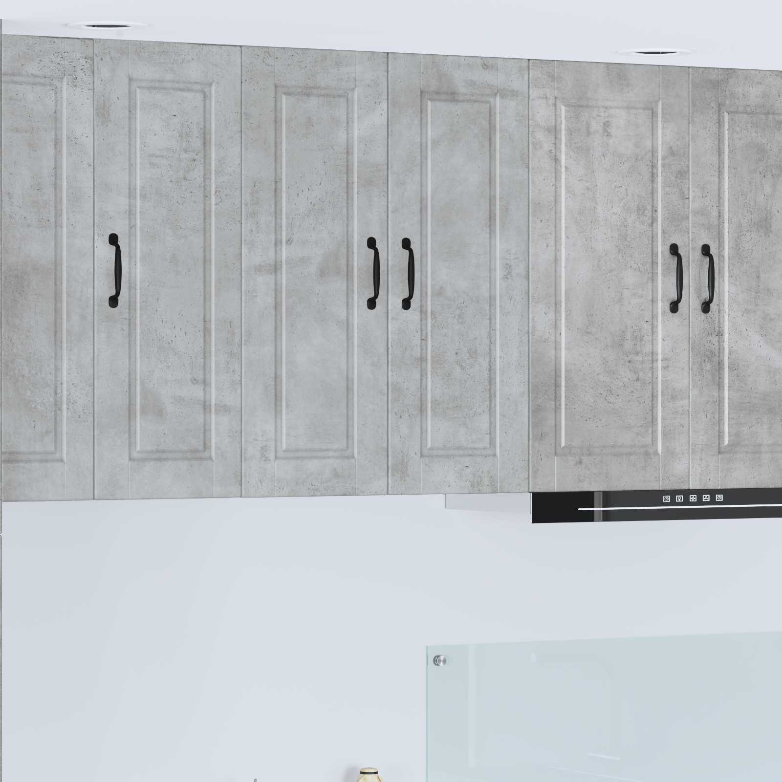 Ντουλάπα Τοίχου PORTO Σκυρόδεμα Γκρι 60 x 31 x 80 εκ.