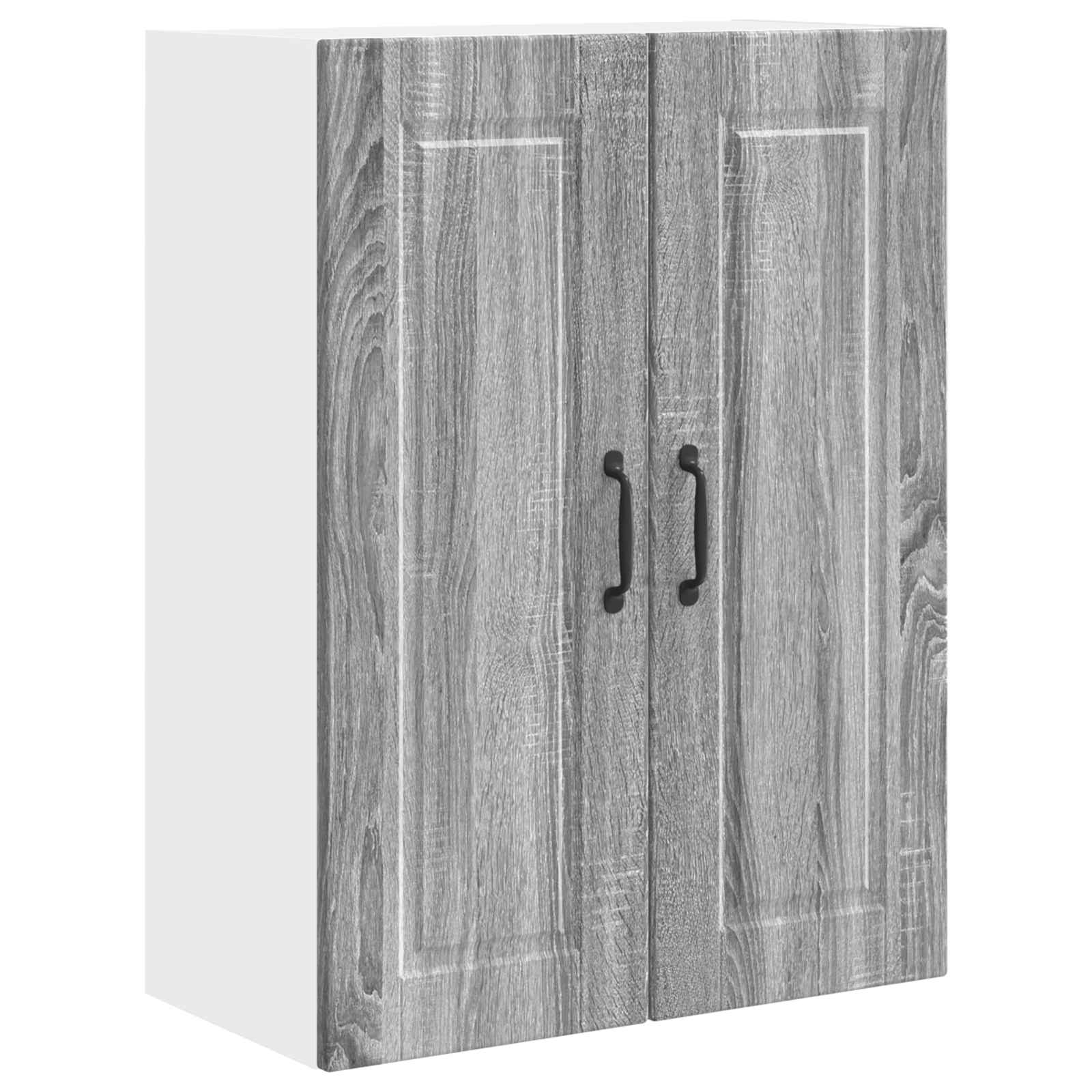 Πάνελ πλυντηρίου πιάτων με ράφι Γκρίζο Σονομα 60 x 31 x 80 εκ.