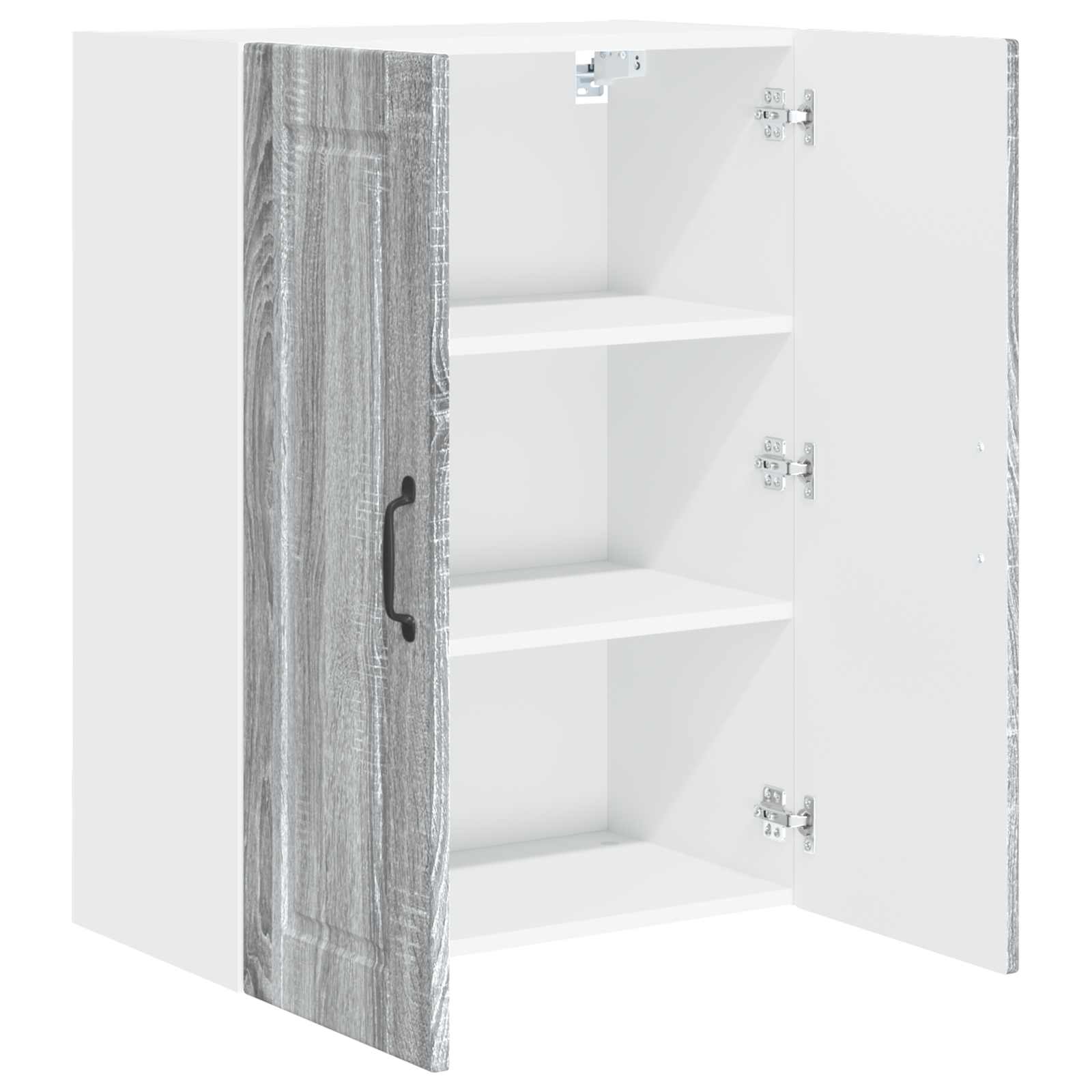 Πάνελ πλυντηρίου πιάτων με ράφι Γκρίζο Σονομα 60 x 31 x 80 εκ.