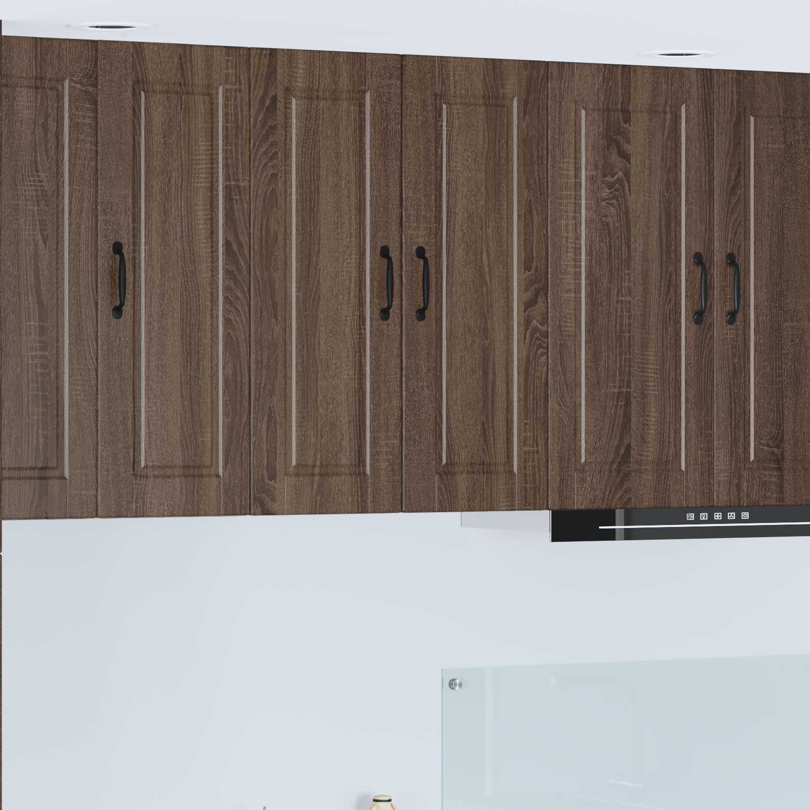 Ντουλάπα Κουζίνας Καφέ δρυς 60 x 31 x 80 εκ. Επεξεργασμένο ξύλο