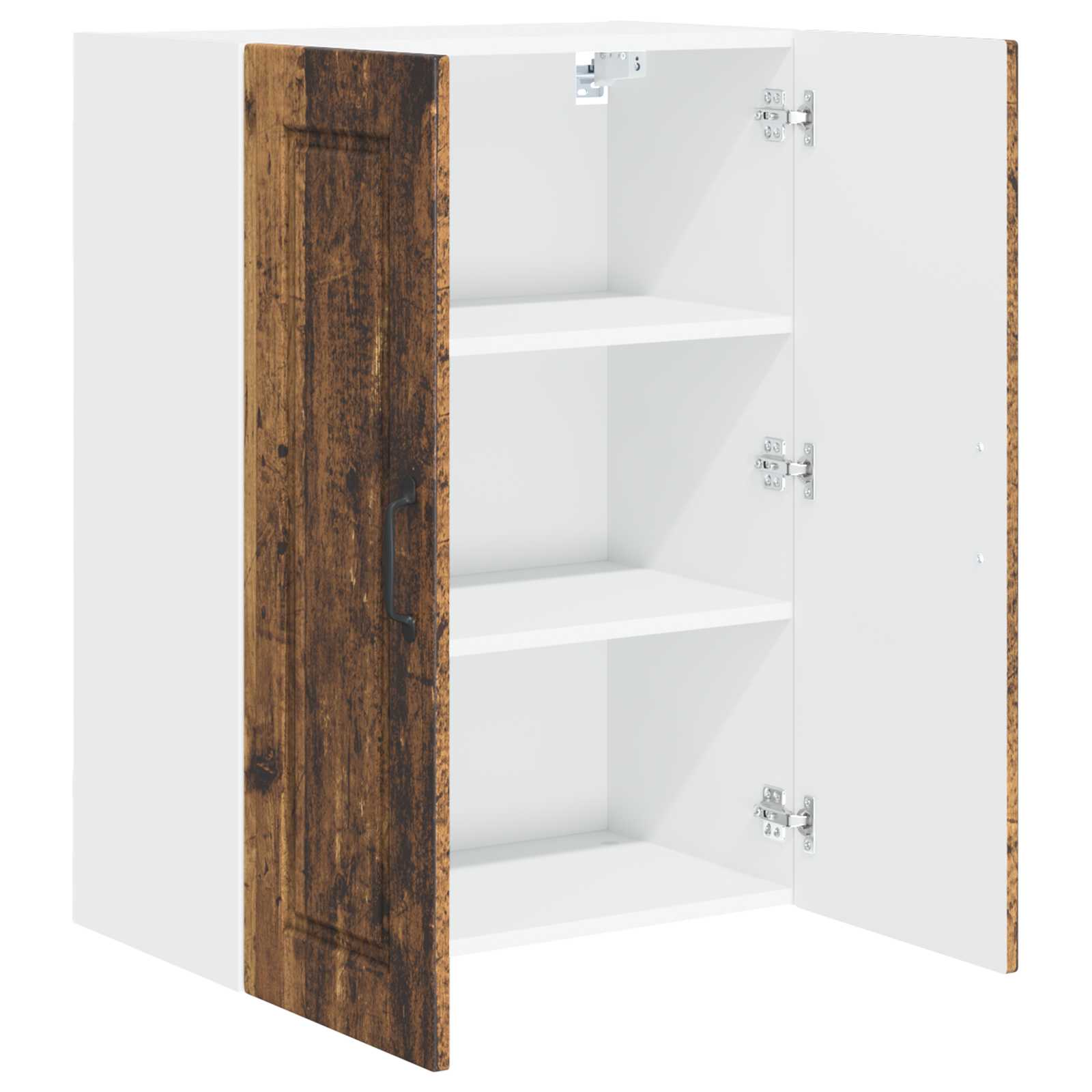 Πάνελ πλυντηρίου πιάτων με ράφι Παλιό ξύλο 60 x 31 x 80 εκ.