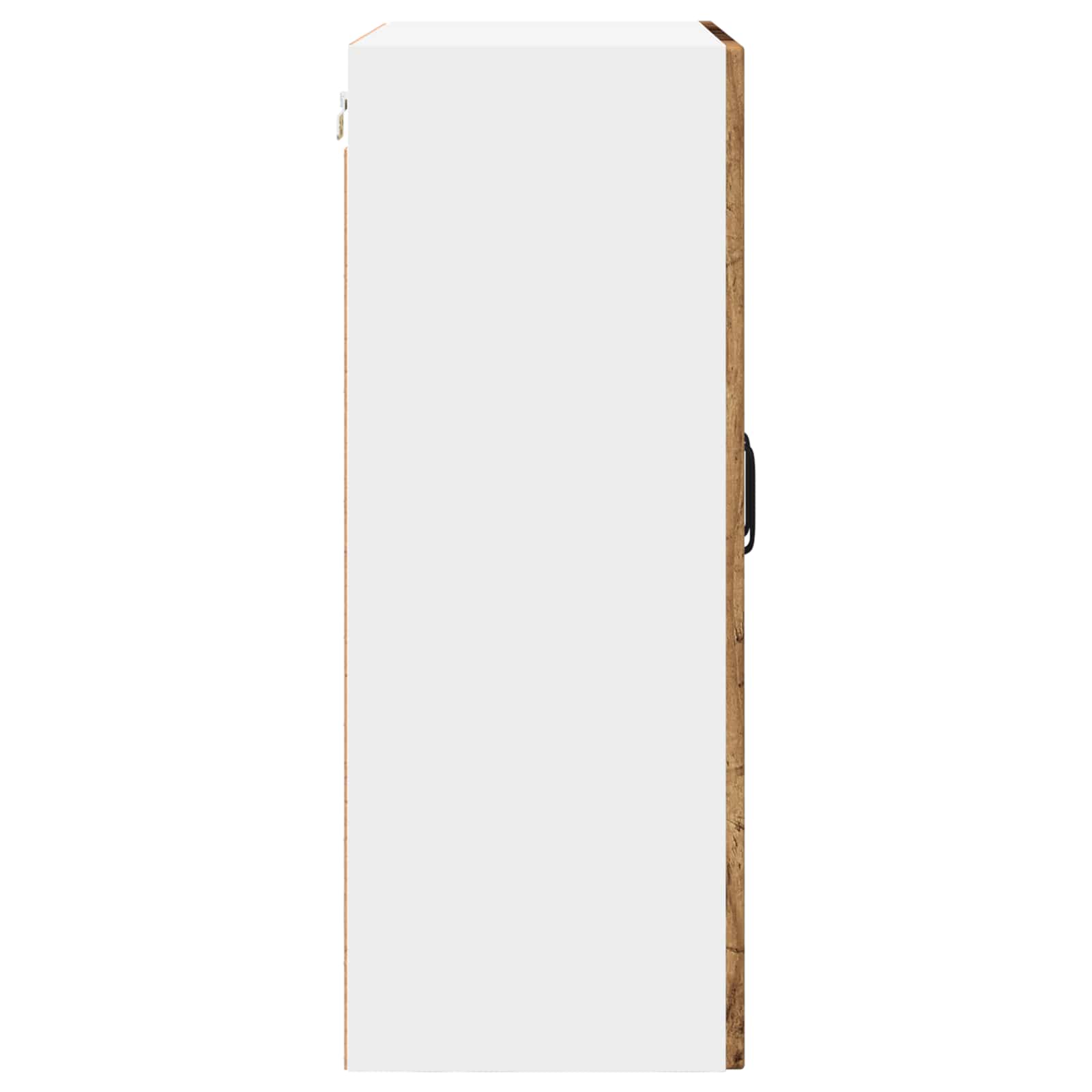 Πάνελ πλυντηρίου πιάτων με ράφι Παλιό ξύλο 60 x 31 x 80 εκ.