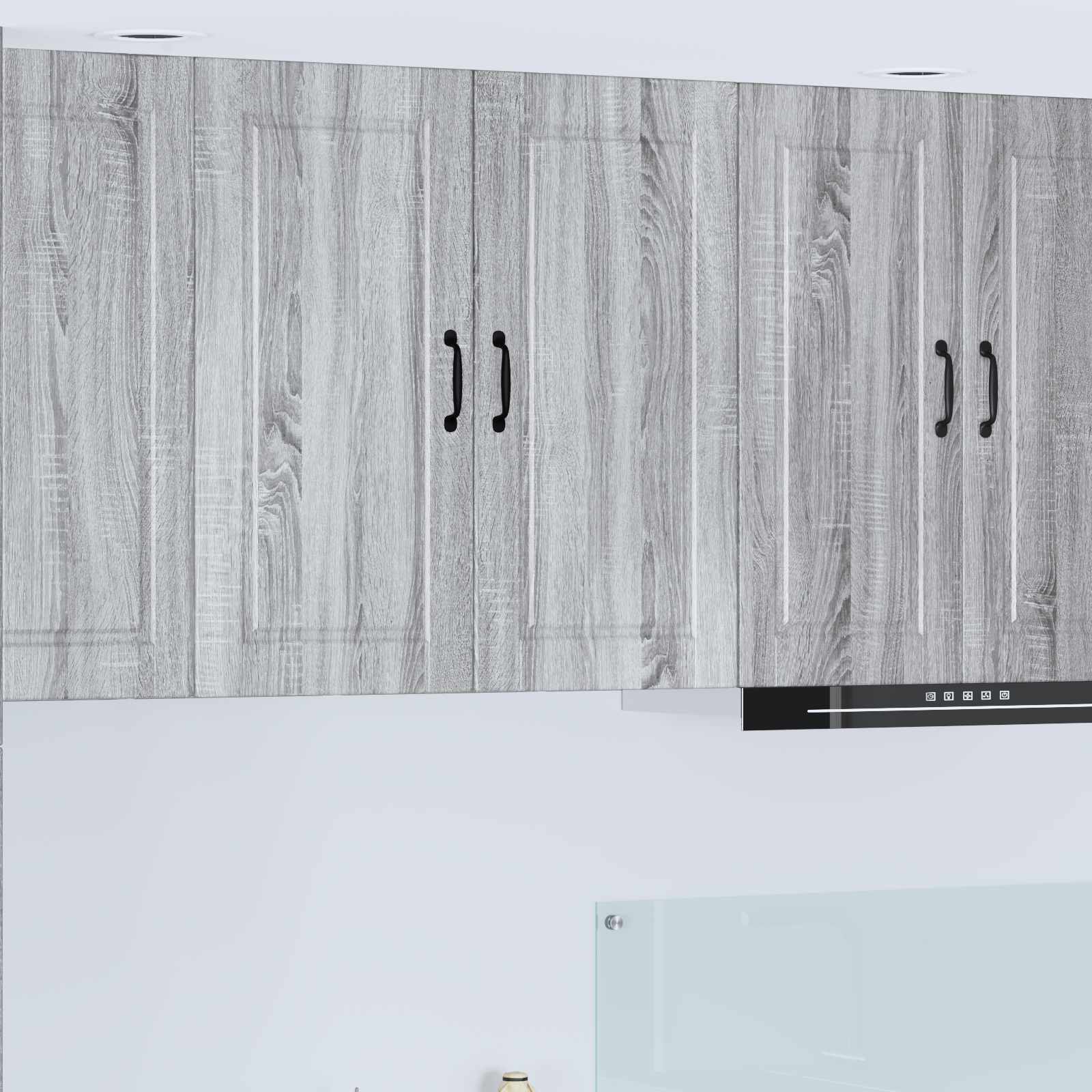 Ντουλάπα Κουζίνας με ράφι Γκρίζο Σονομα 80 x 31 x 80 εκ.