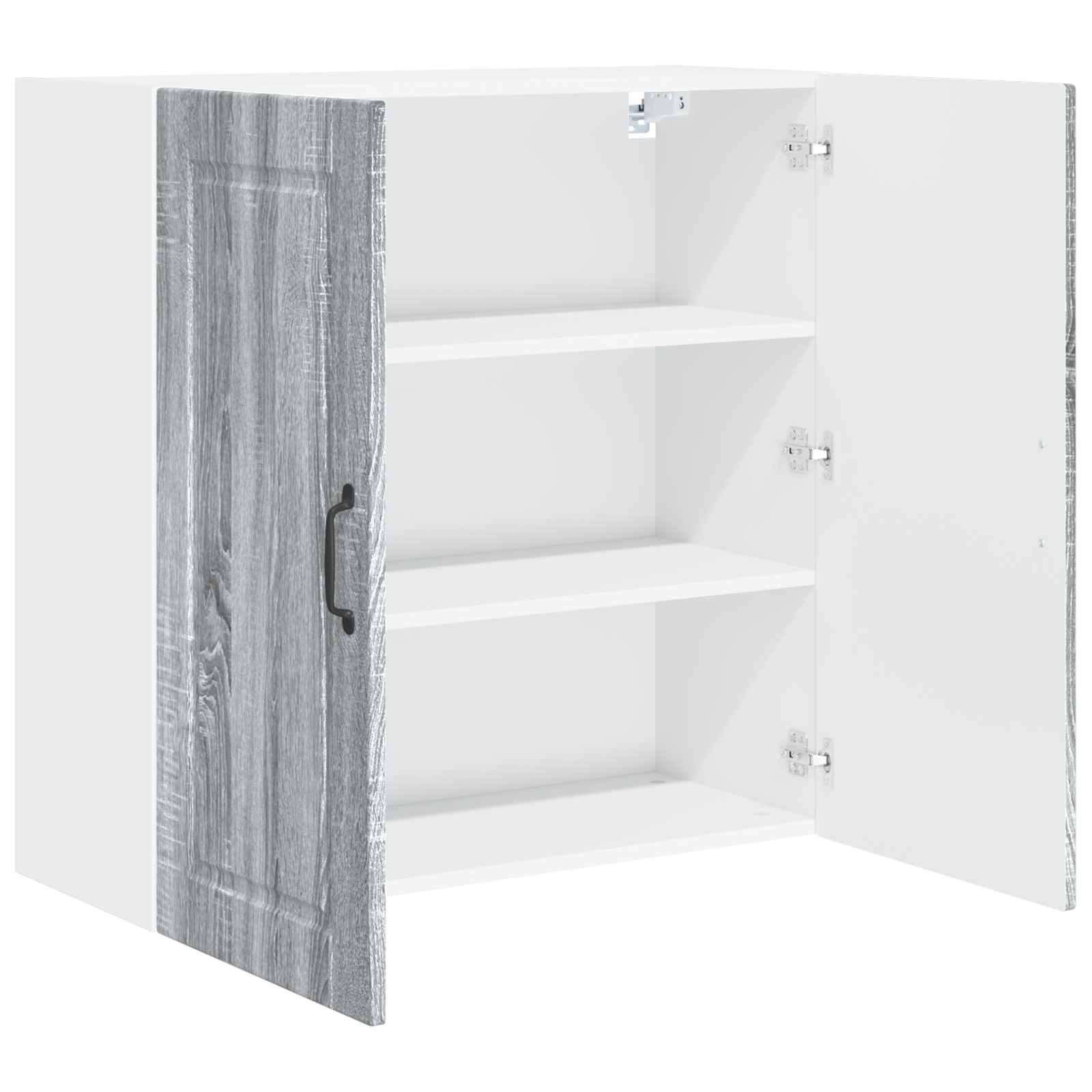 Ντουλάπα Κουζίνας με ράφι Γκρίζο Σονομα 80 x 31 x 80 εκ.