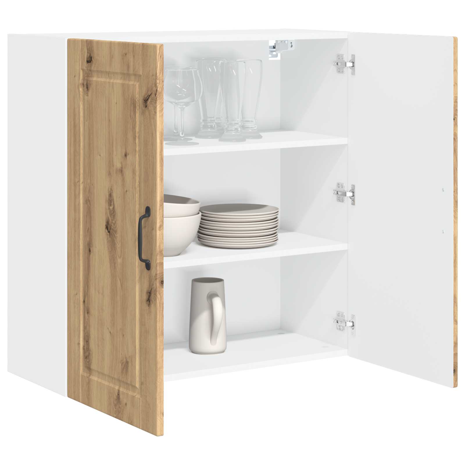Ντουλάπα Κουζίνας με ράφι με πόρτα Artisan Oak 80 x 31 x 80 εκ. - Pakobazaar