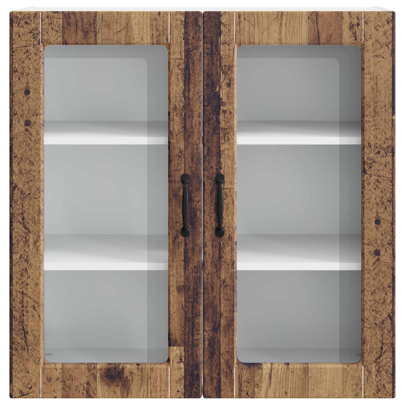 Ντουλάπα Κουζίνας με ράφι Επιτοίχιο Παλιό ξύλο 80 x 31 x 80 εκ.