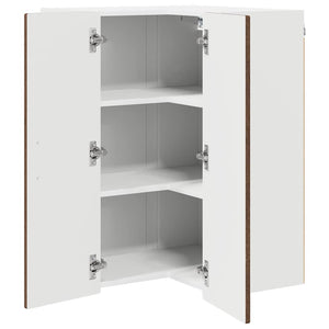 Ντουλάπα Γωνίας PORTO Καφέ δρυς 57 x 57 x 80 εκ.