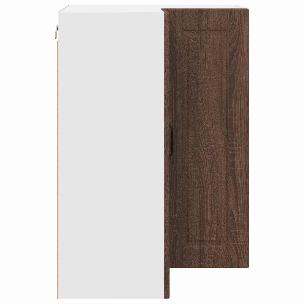 Ντουλάπα Γωνίας PORTO Καφέ δρυς 57 x 57 x 80 εκ.
