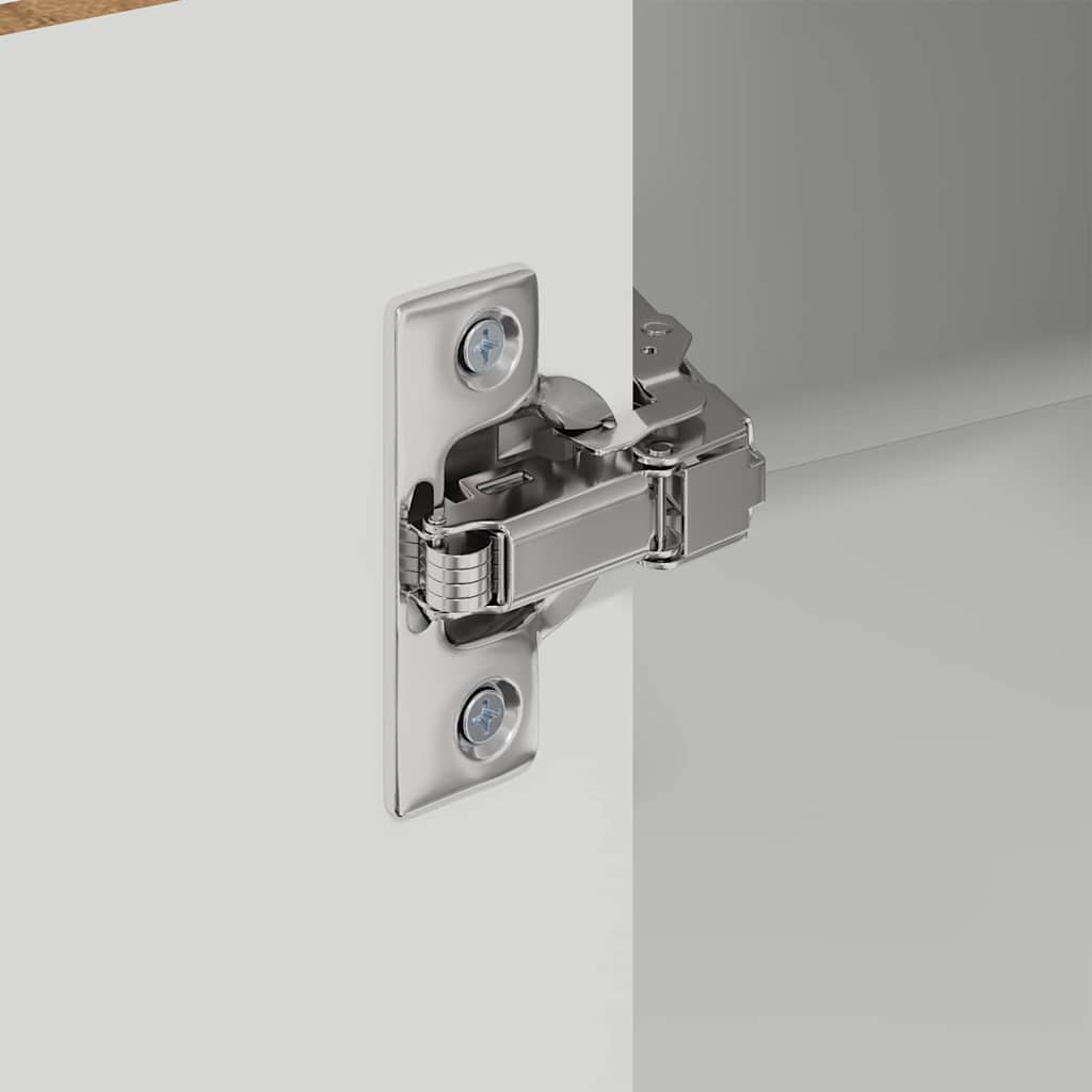 Πάνελ πλυντηρίου πιάτων με ράφι Παλιό ξύλο 57 x 57 x 80 εκ.