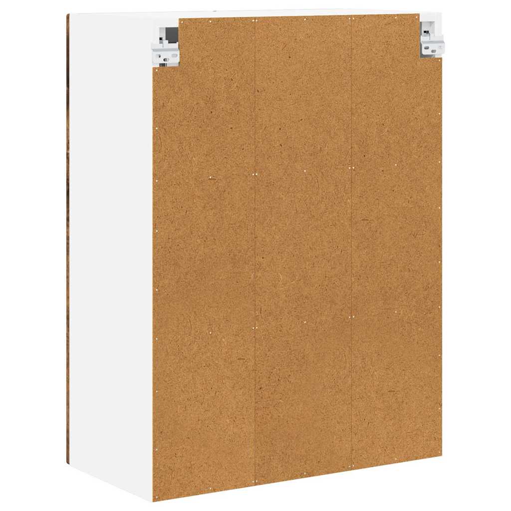 Πάνελ πλυντηρίου πιάτων με ράφι Καπνιστό Δρύς 60 x 31 x 80 εκ.