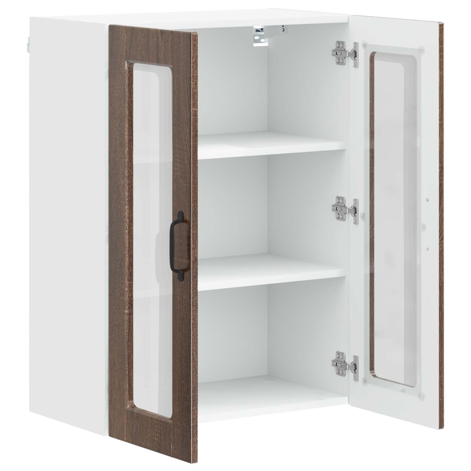 Ντουλάπα Κουζίνας Καφέ δρυς 60 x 31 x 80 εκ. Επεξεργασμένο ξύλο