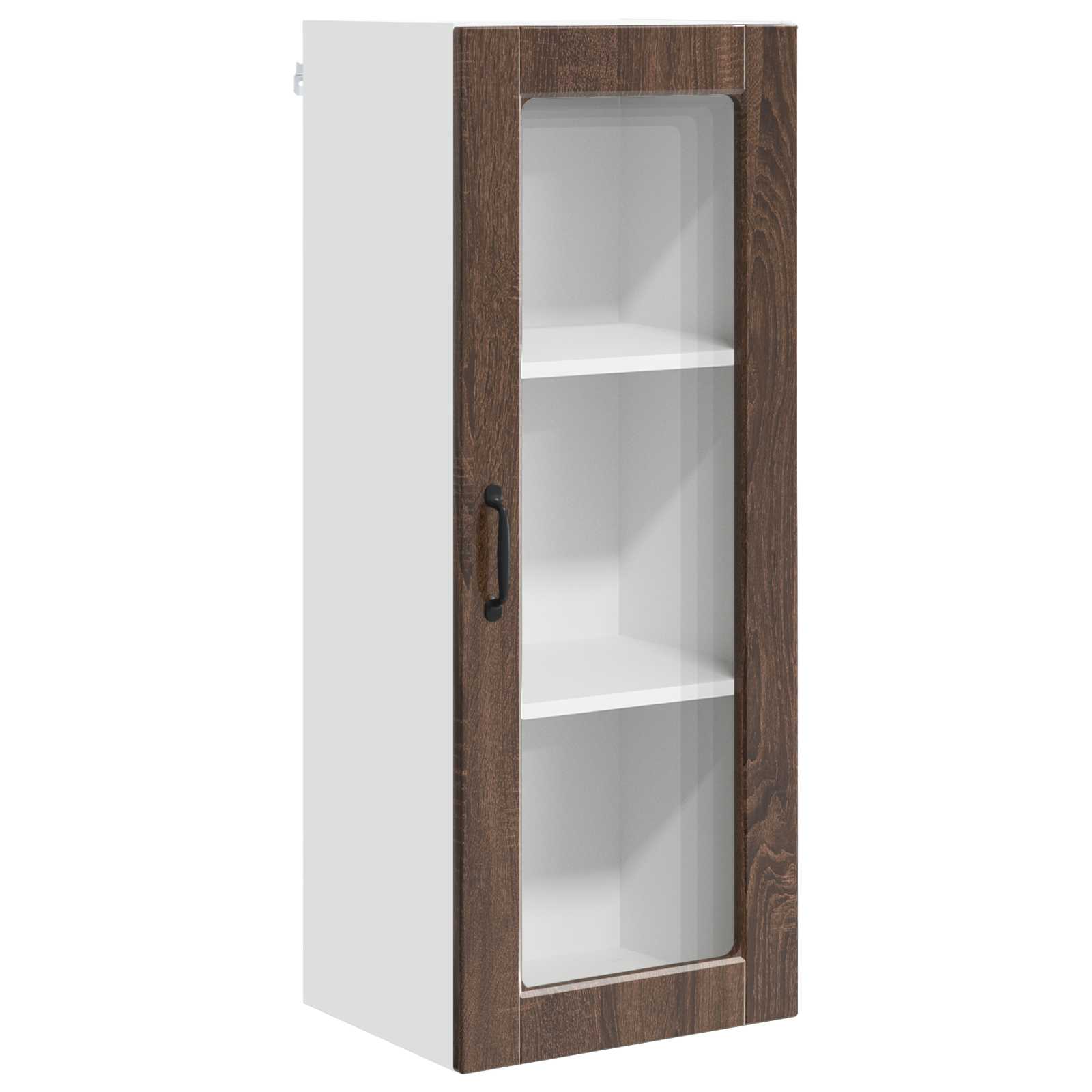 Πάνελ πλυντηρίου πιάτων με ράφι Καφέ δρυς 40 x 31 x 100 εκ.