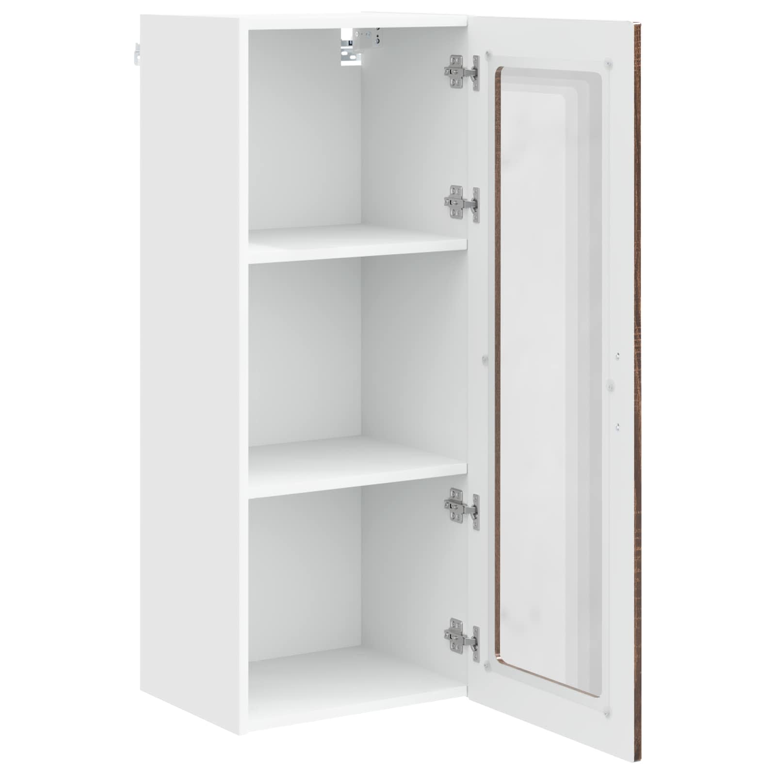 Πάνελ πλυντηρίου πιάτων με ράφι Καφέ δρυς 40 x 31 x 100 εκ.