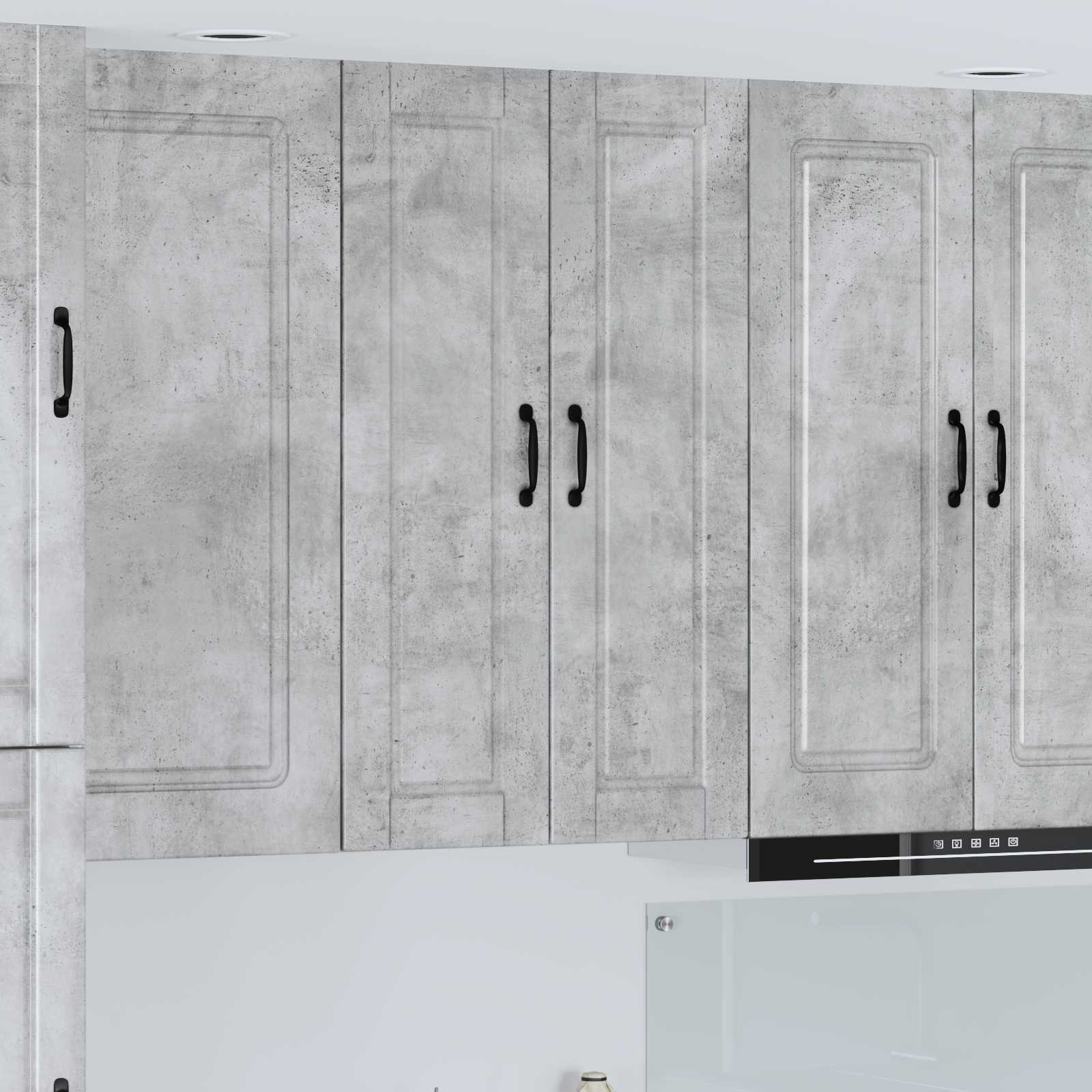 Ντουλάπα Κουζίνας με ράφι Σκυρόδεμα Γκρι 30 x 31 x 100 εκ.