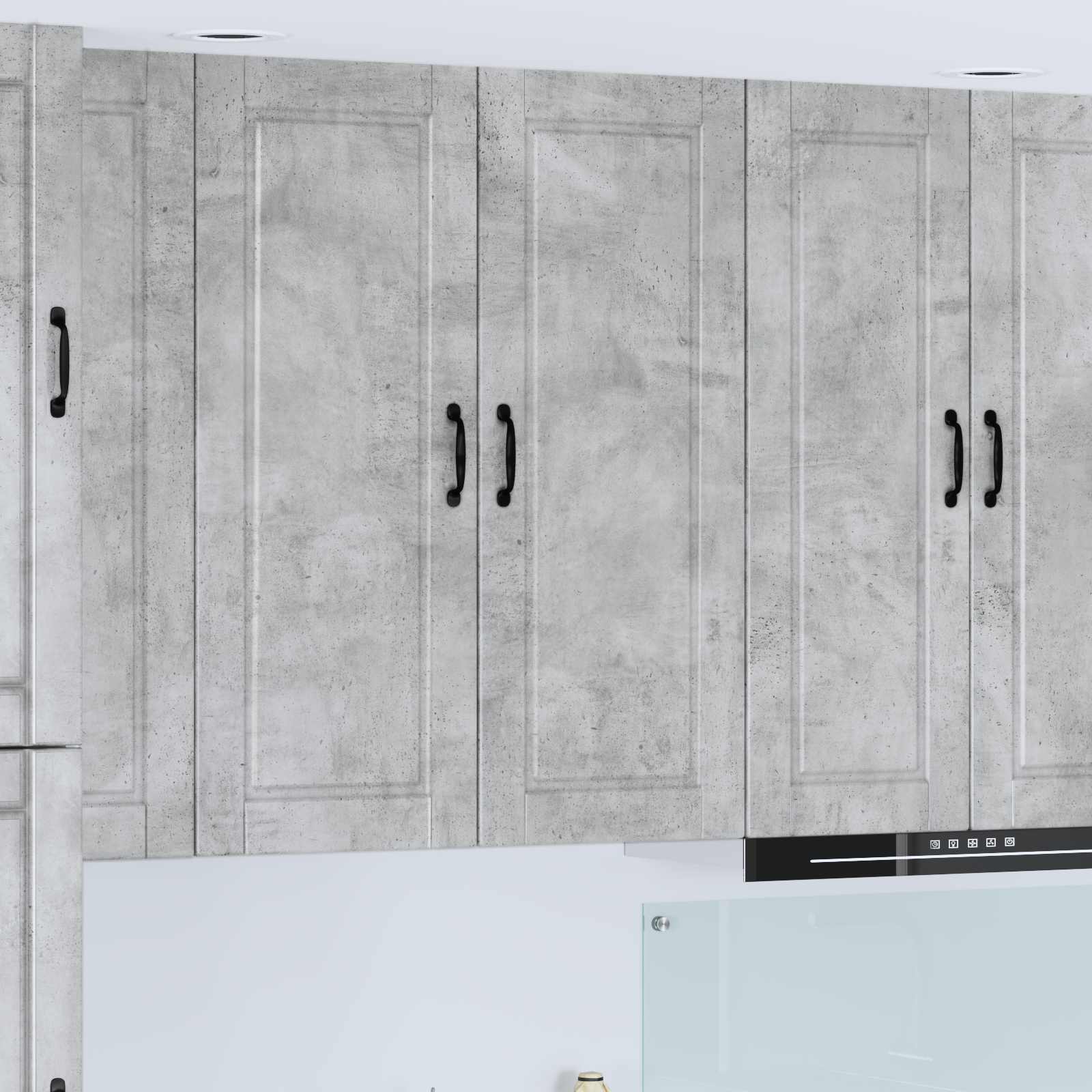 Ντουλάπα Τοίχου PORTO Σκυρόδεμα Γκρι 40 x 31 x 100 εκ.