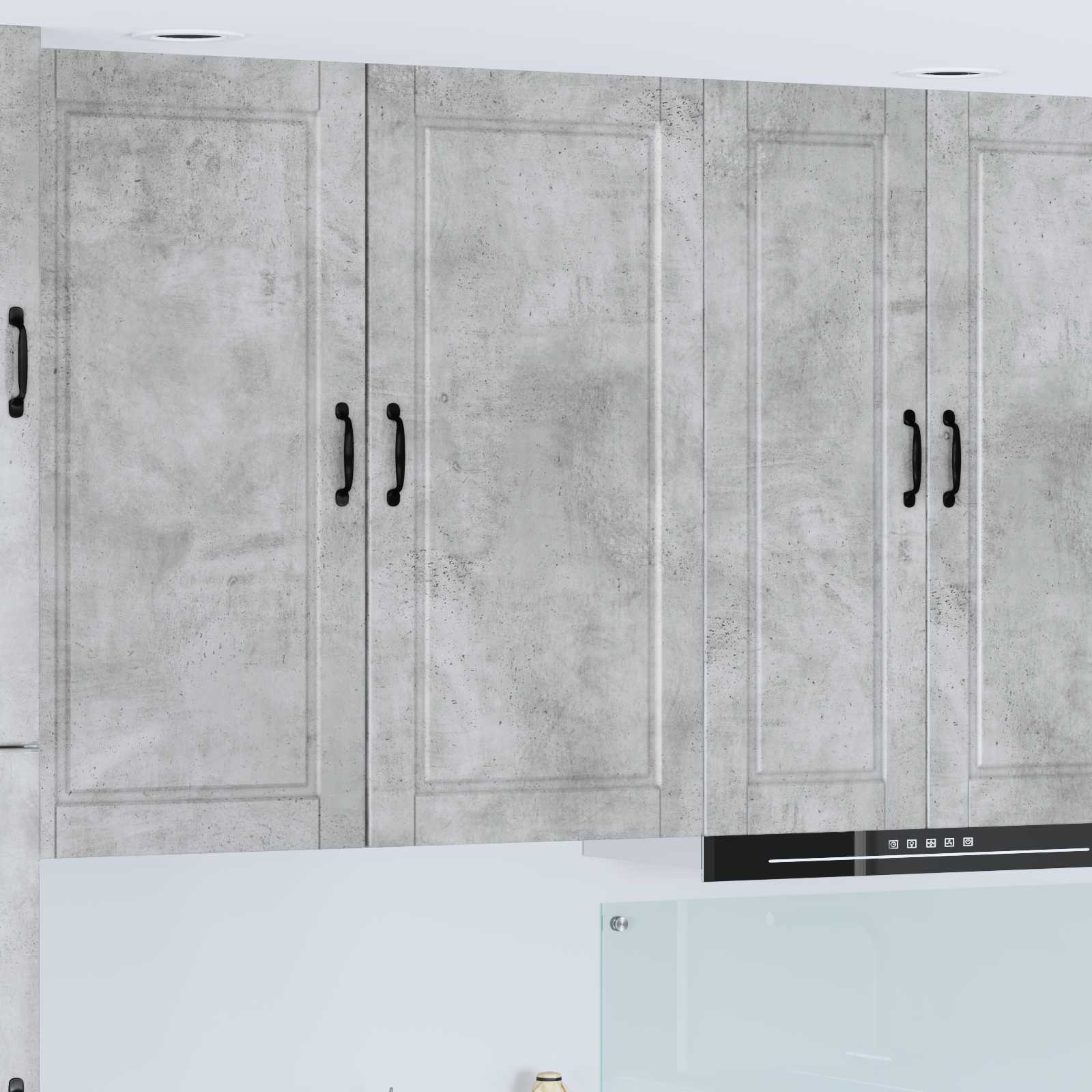 Πάνελ πλυντηρίου πιάτων Σκυρόδεμα Γκρι 50 x 31 x 100 εκ.
