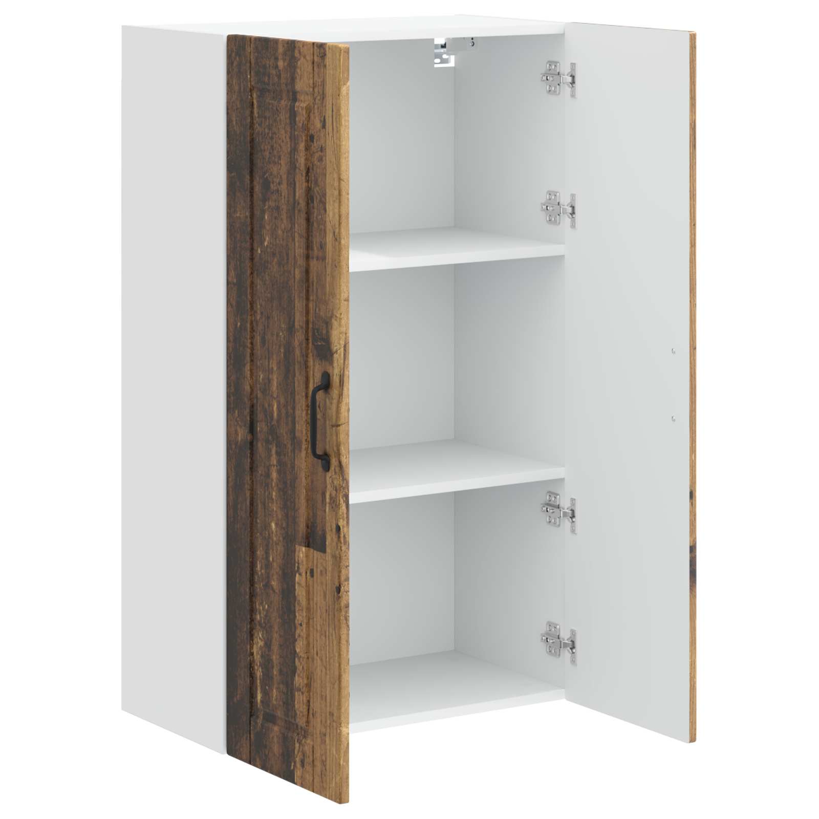 Πάνελ πλυντηρίου πιάτων με ράφι Παλιό ξύλο 60 x 31 x 100 εκ.