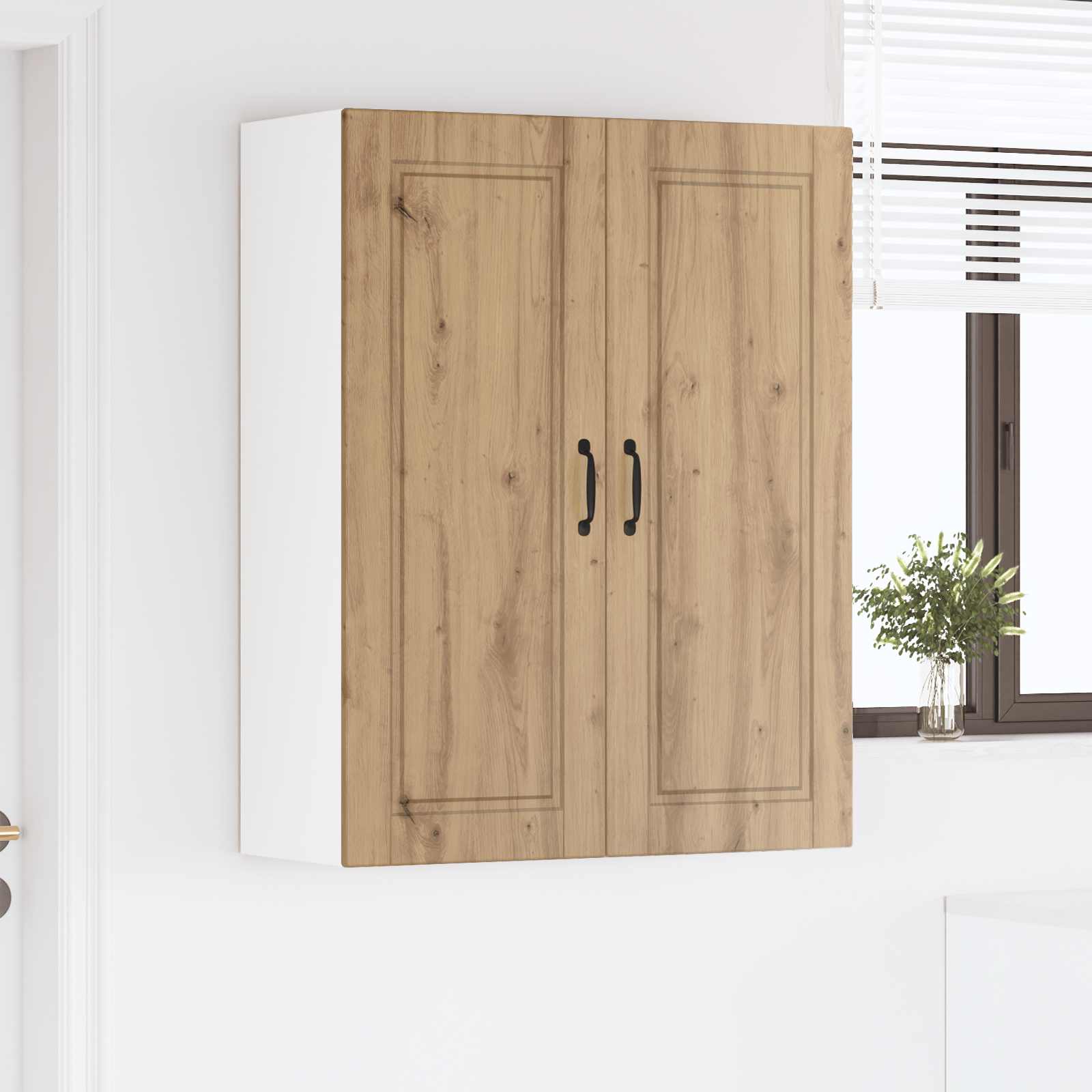Ντουλάπα Τοίχου PORTO Artisan Oak 80 x 31 x 100 εκ.