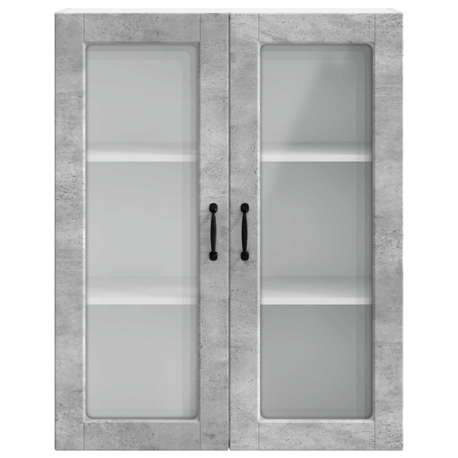 Ντουλάπα Κουζίνας με ράφι Σκυρόδεμα Γκρι 80 x 31 x 100 εκ. - Pakobazaar