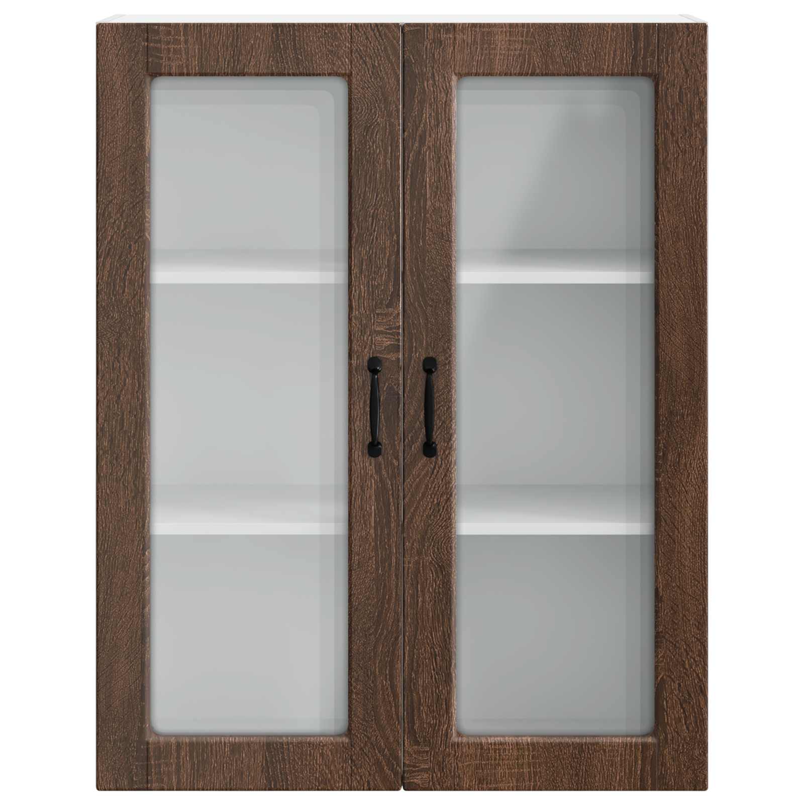 Ντουλάπα Κουζίνας με ράφι Επιτοίχιο Καφέ δρυς 80 x 31 x 100 εκ.