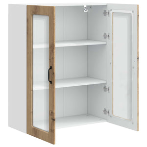 Ραφιέρα τοίχου PORTO Artisan Oak 80 x 31 x 100 εκ.