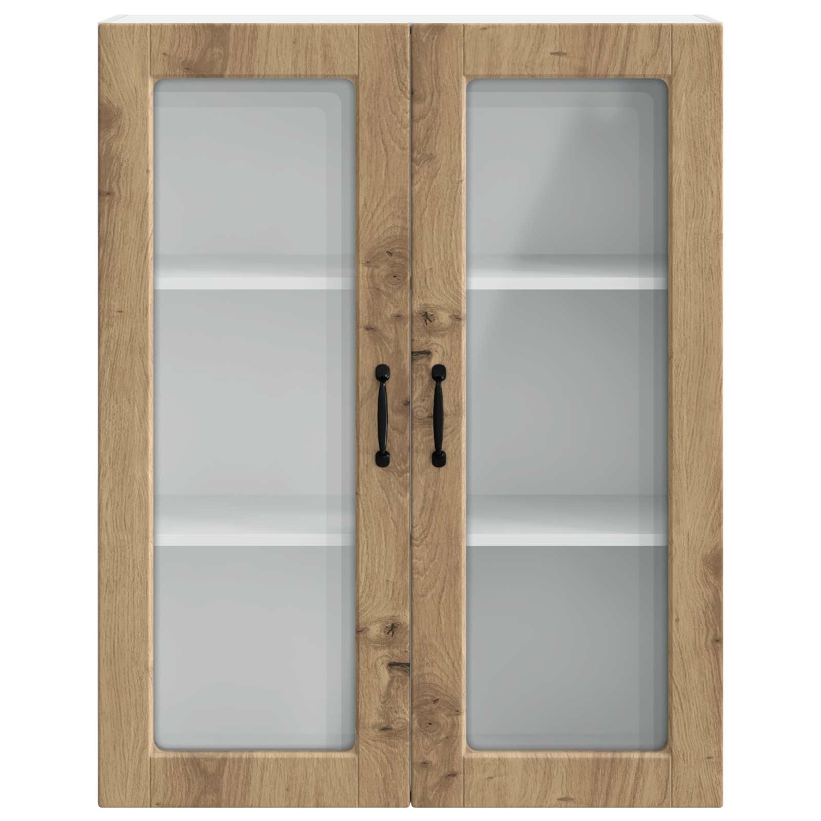Ραφιέρα τοίχου PORTO Artisan Oak 80 x 31 x 100 εκ.