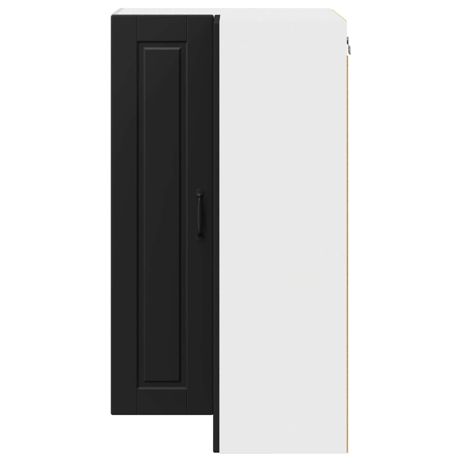 Ντουλάπα Γωνίας PORTO Μαύρο 57 x 57 x 100 εκ.