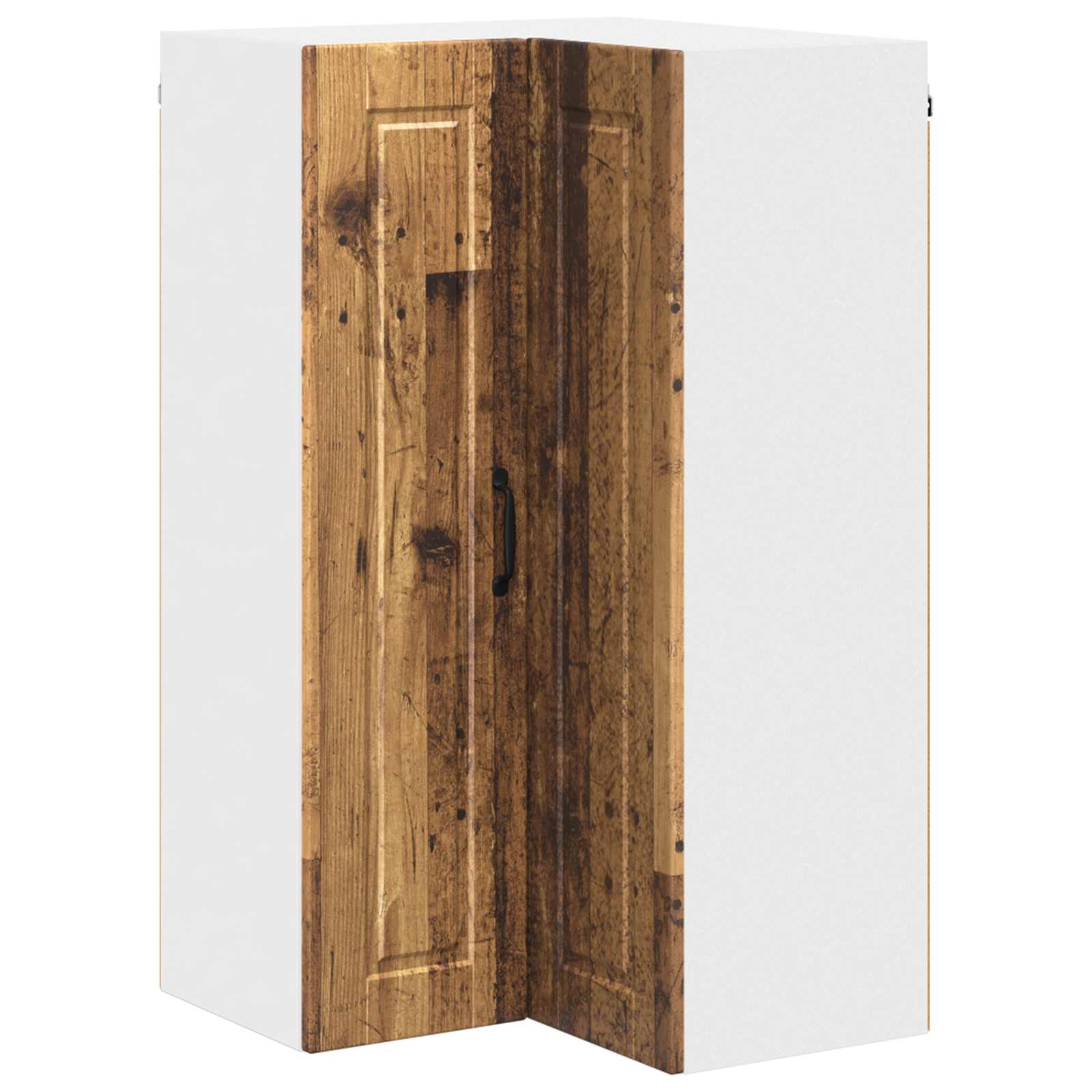 Πάνελ πλυντηρίου πιάτων με ράφι Παλιό ξύλο 57 x 57 x 100 εκ.