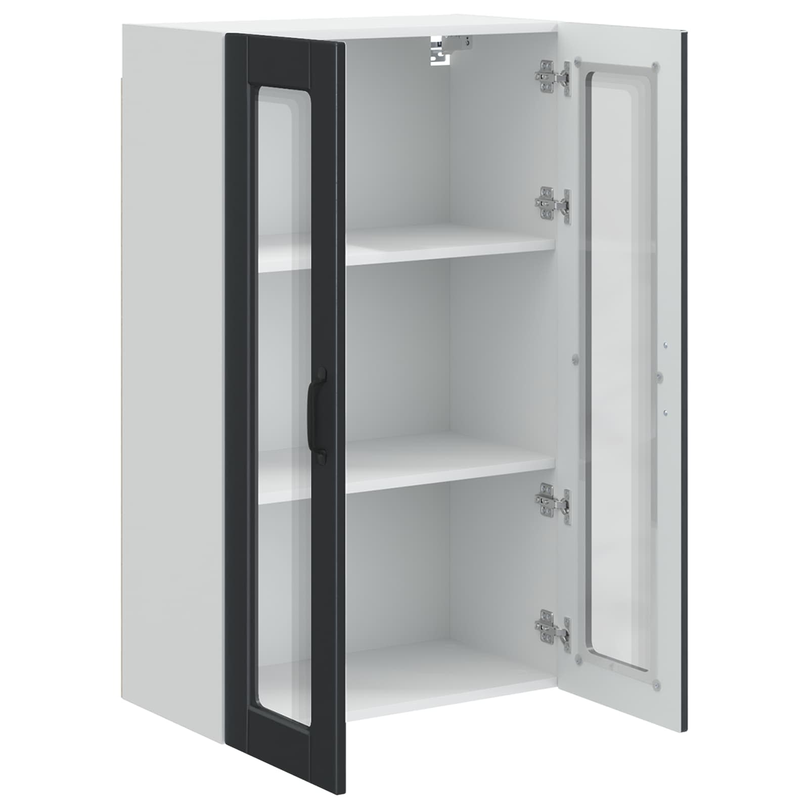 Πάνελ πλυντηρίου πιάτων με ράφι Μαύρο 60 x 31 x 100 εκ.