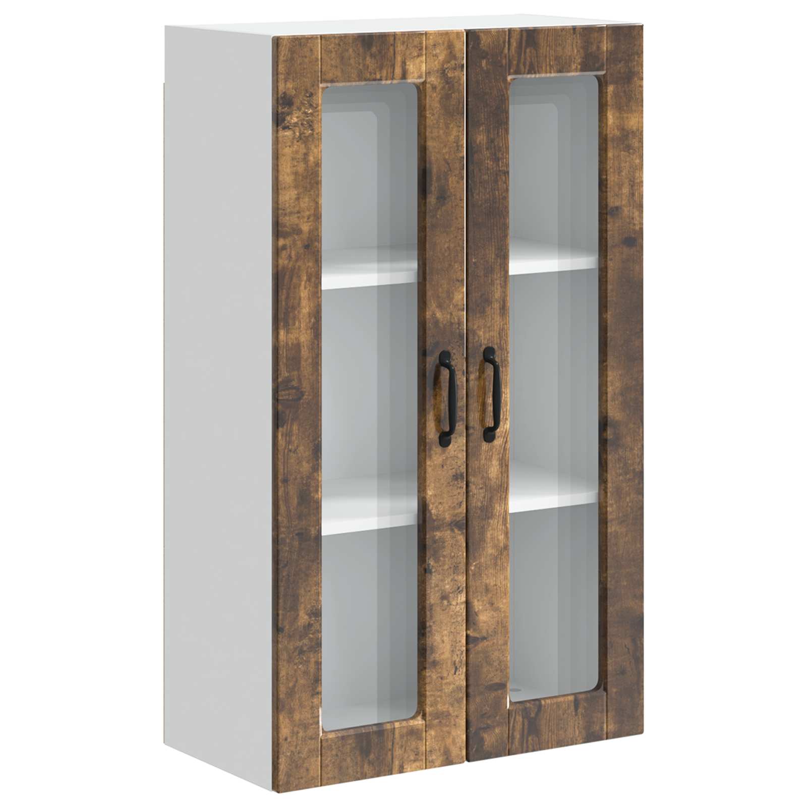 Πάνελ πλυντηρίου πιάτων με ράφι Καπνιστό Δρύς 60 x 31 x 100 εκ.