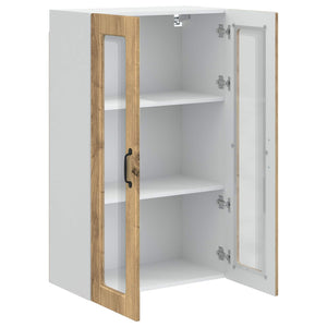 Ραφιέρα τοίχου PORTO Artisan Oak 60 x 31 x 100 εκ.