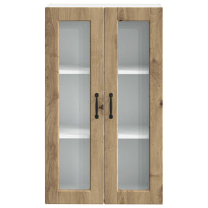 Ραφιέρα τοίχου PORTO Artisan Oak 60 x 31 x 100 εκ.
