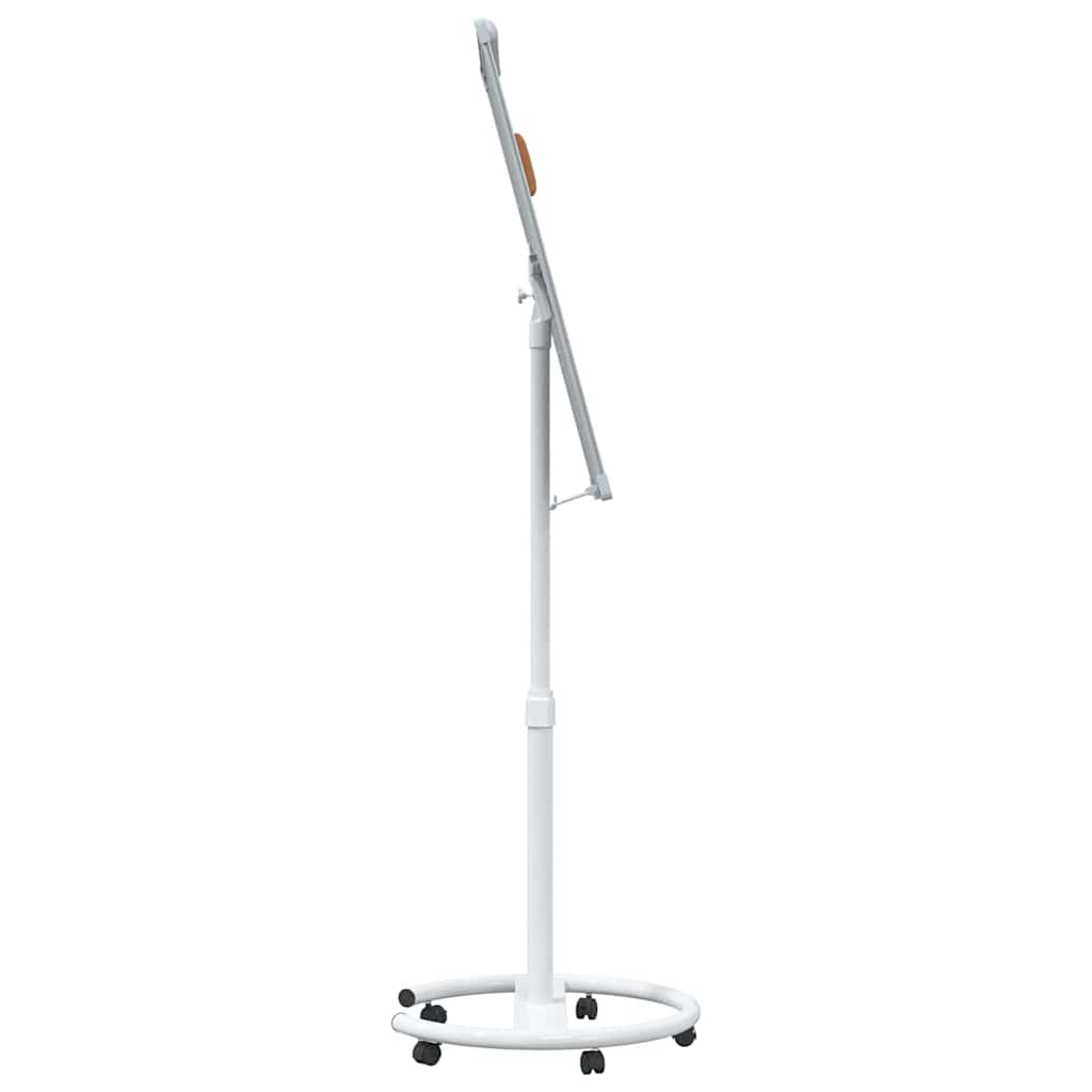 Μαγνητικός λευκός πίνακας Γκρι και Λευκό 62 x 62,5 x 197 εκ.