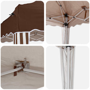 Αυτοσχέδιο Μόρφωση Καφέ 195 x 195 x 245 εκ. - Pakobazaar