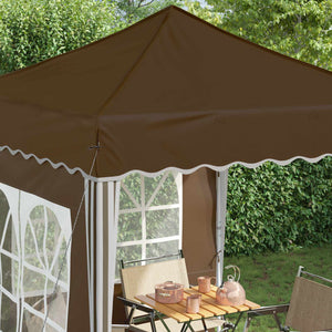 Αυτοσχέδιο Μόρφωση Taupe 195 x 195 x 245 εκ. Ύφασμα Όξφορντ - Pakobazaar