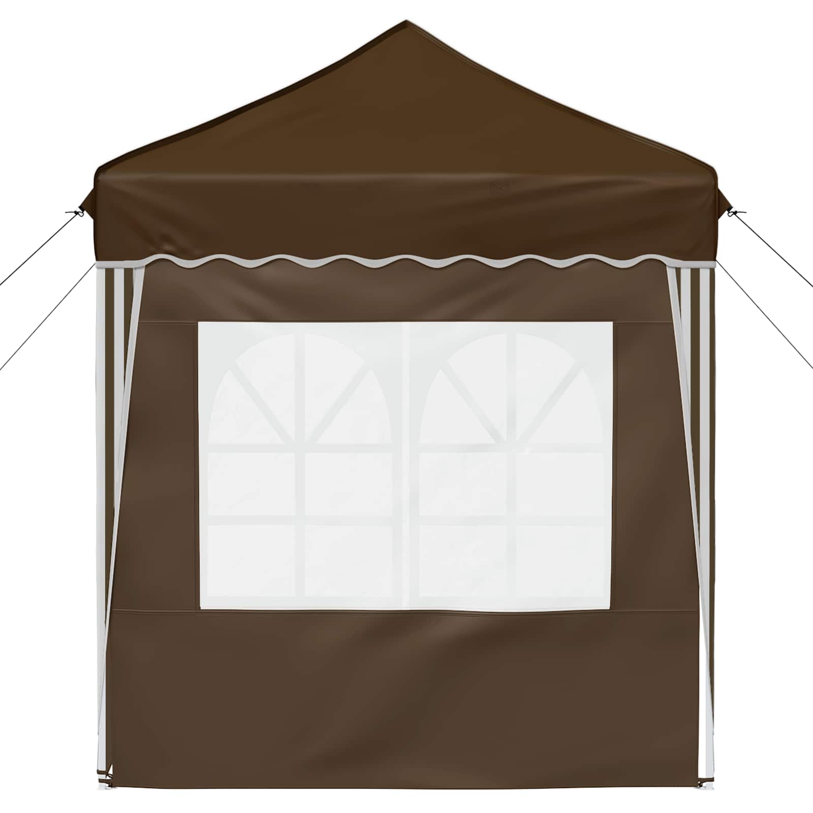 Αυτοσχέδιο Μόρφωση Taupe 195 x 195 x 245 εκ. Ύφασμα Όξφορντ - Pakobazaar