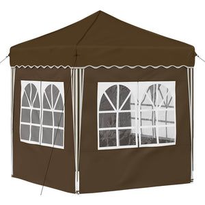 Αυτοσχέδιο Μόρφωση Taupe 195 x 195 x 245 εκ. Ύφασμα Όξφορντ - Pakobazaar