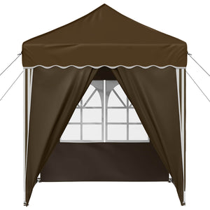 Αυτοσχέδιο Μόρφωση Taupe 195 x 195 x 245 εκ. Ύφασμα Όξφορντ - Pakobazaar