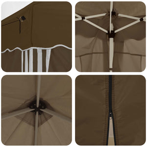 Αυτοσχέδιο Μόρφωση Taupe 288 x 288 x 245 εκ Ύφασμα Όξφορντ - Pakobazaar