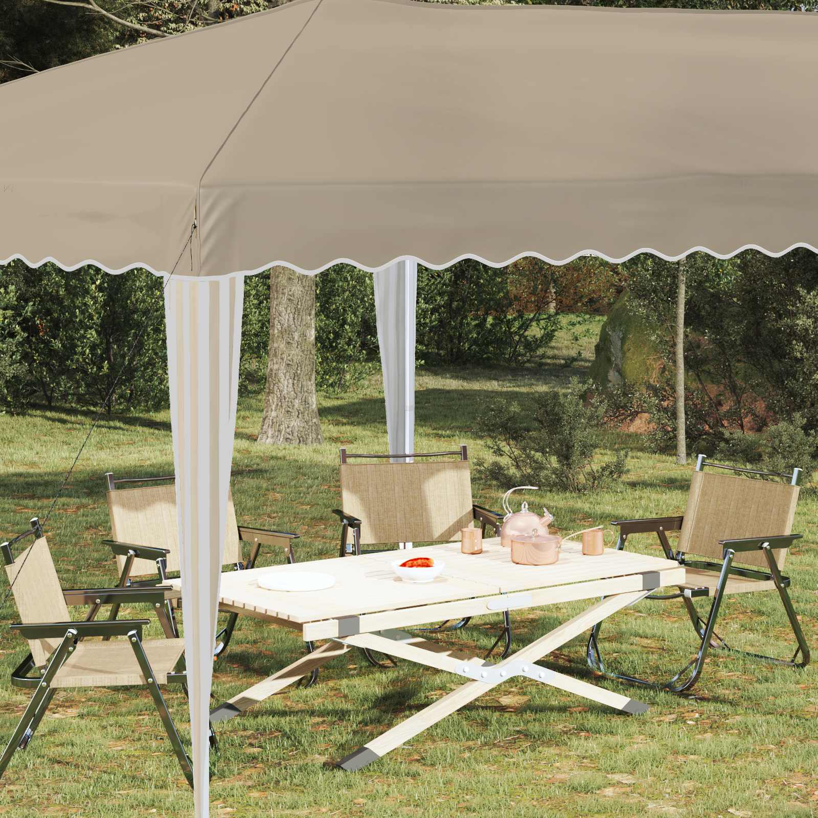 Αυτοσχέδιο Μόρφωση 575 x 290 x 245 εκ Κρεμ - Pakobazaar