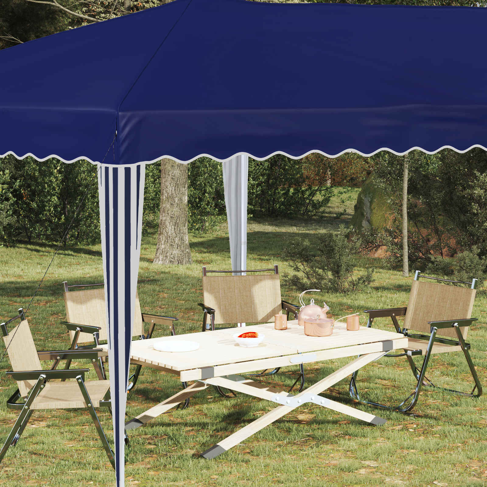Αυτοσχέδιο Μόρφωση 575 x 290 x 245 εκ Μπλε - Pakobazaar