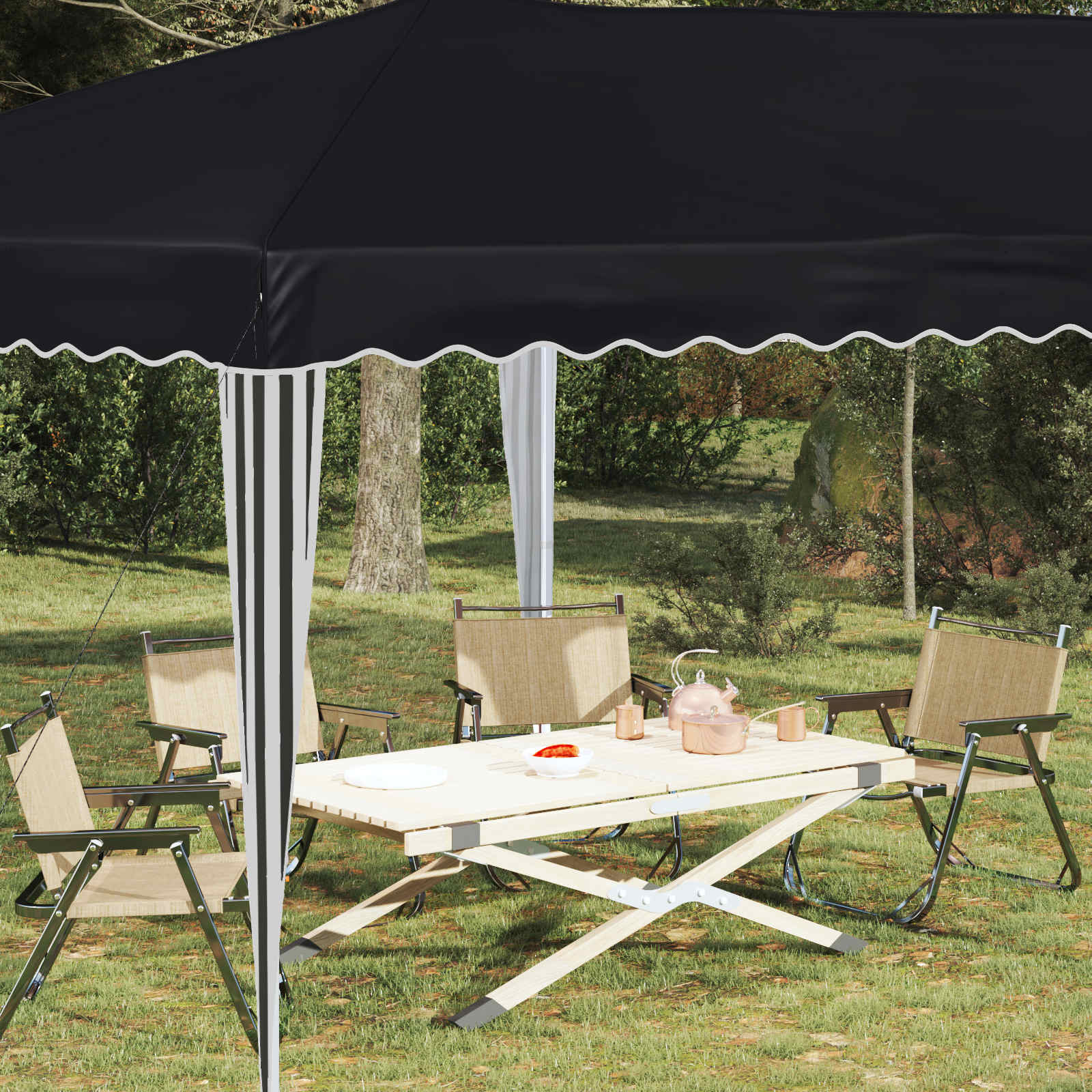 Αυτοσχέδιο Μόρφωση 575 x 290 x 245 εκ Ανθρακί - Pakobazaar