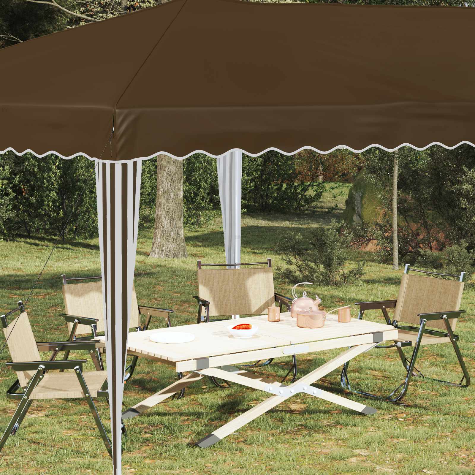 Αυτοσχέδιο Μόρφωση 575 x 290 x 245 εκ Taupe - Pakobazaar