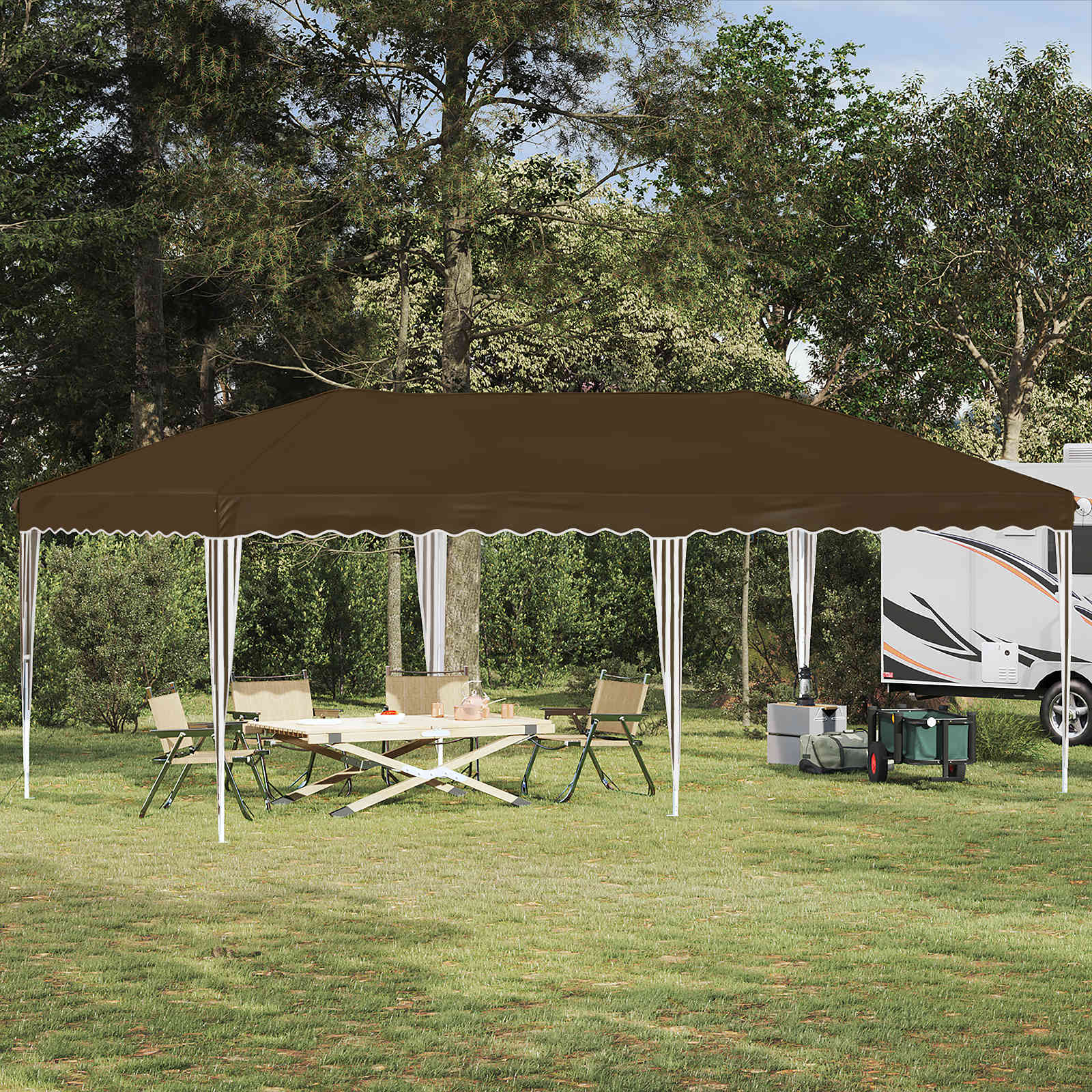 Αυτοσχέδιο Μόρφωση 575 x 290 x 245 εκ Taupe - Pakobazaar