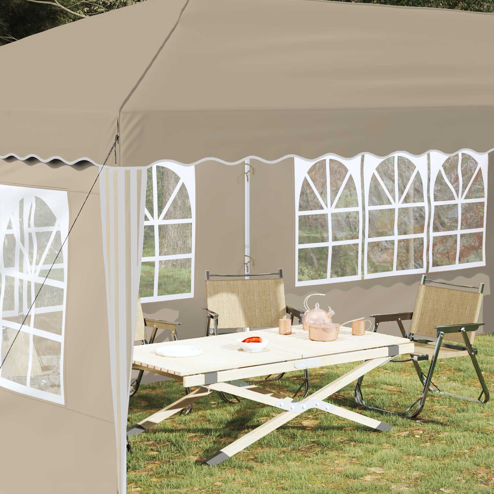 Αυτοσχέδιο Μόρφωση 575 x 289 x 245 εκ Κρεμ - Pakobazaar