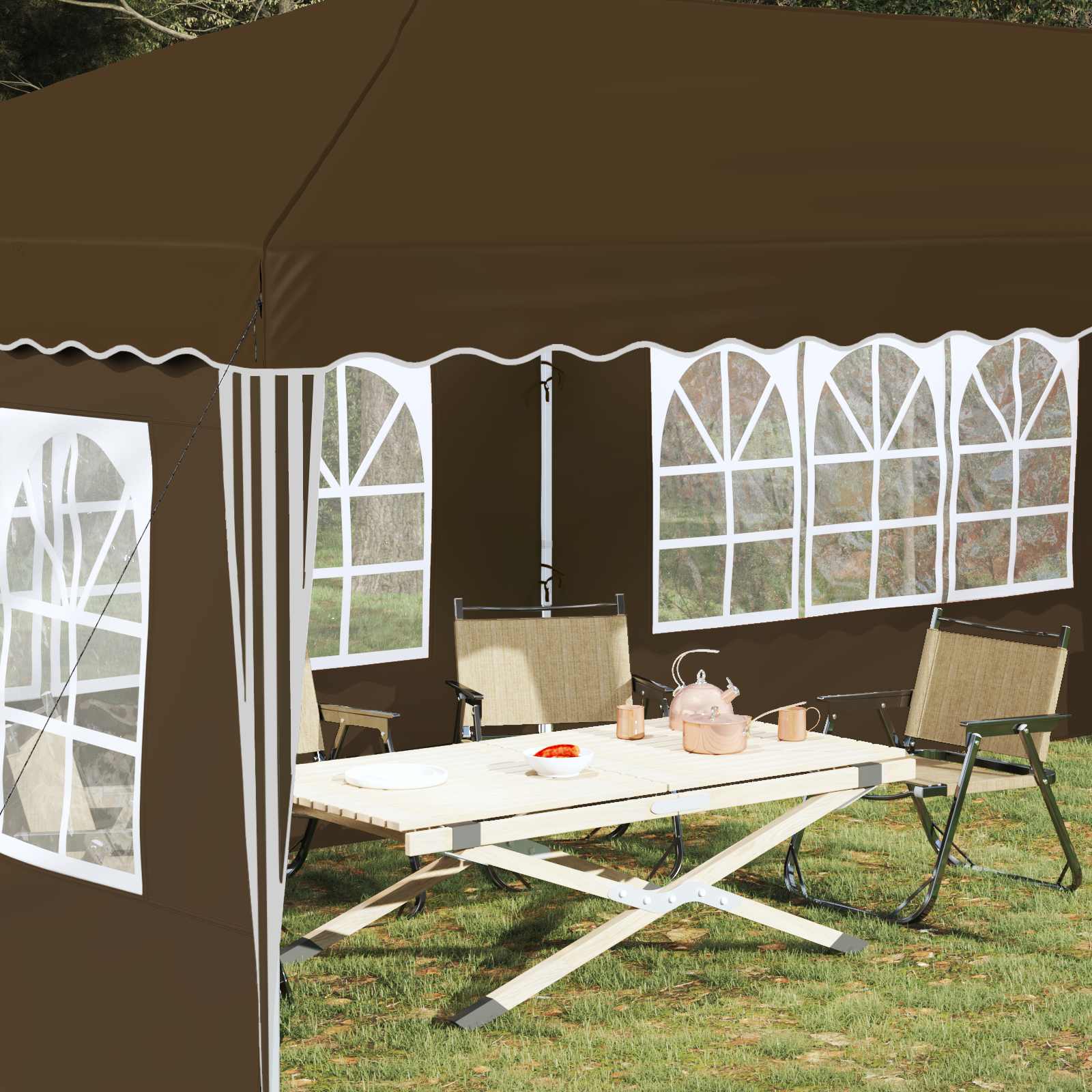 Αυτοσχέδιο Μόρφωση 575 x 289 x 245 εκ Taupe - Pakobazaar