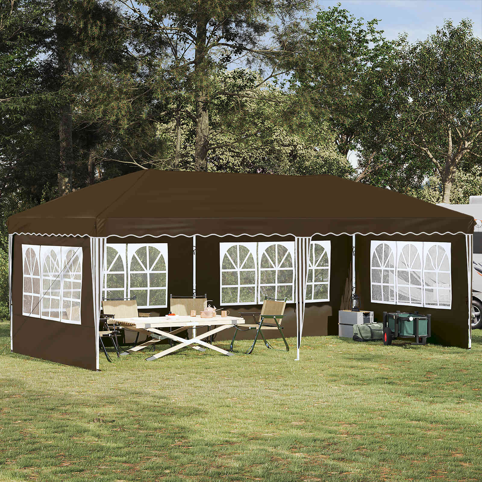 Αυτοσχέδιο Μόρφωση 575 x 289 x 245 εκ Taupe - Pakobazaar