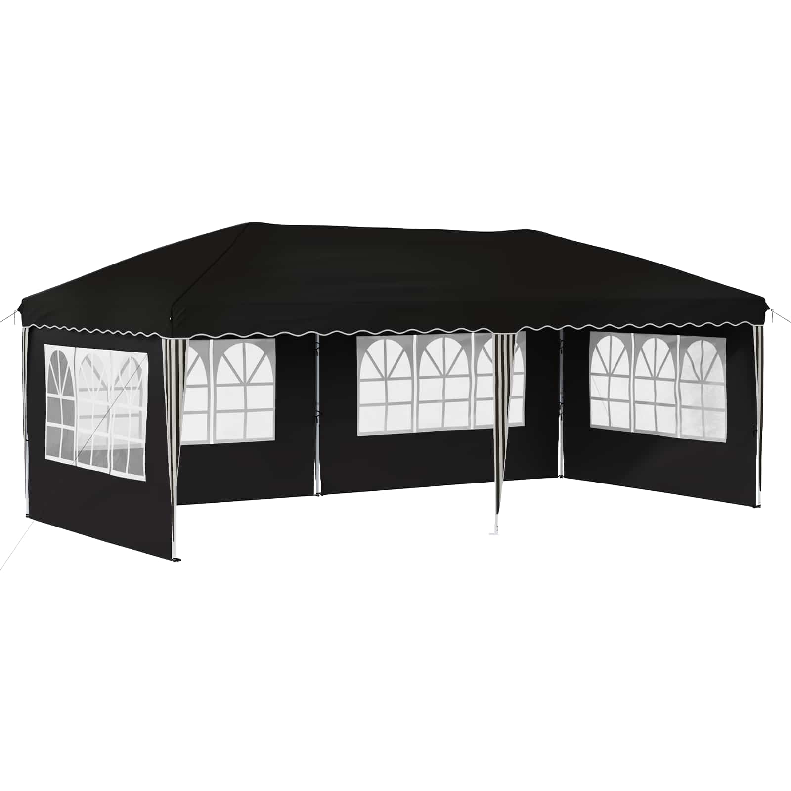 Αυτοσχέδιο Μόρφωση 575 x 289 x 245 εκ Μαύρο - Pakobazaar