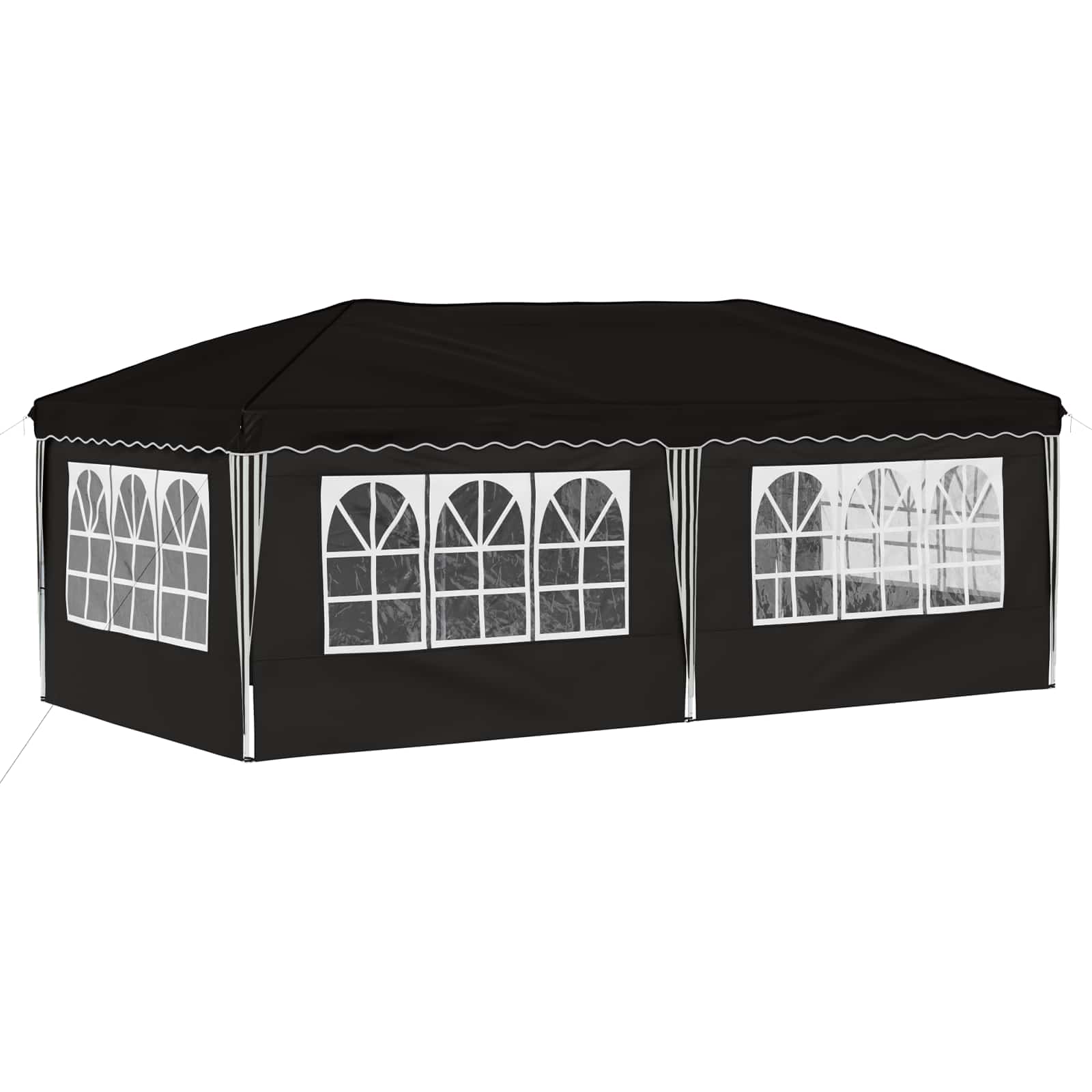 Αυτοσχέδιο Μόρφωση 575 x 288 x 245 εκ Μαύρο - Pakobazaar