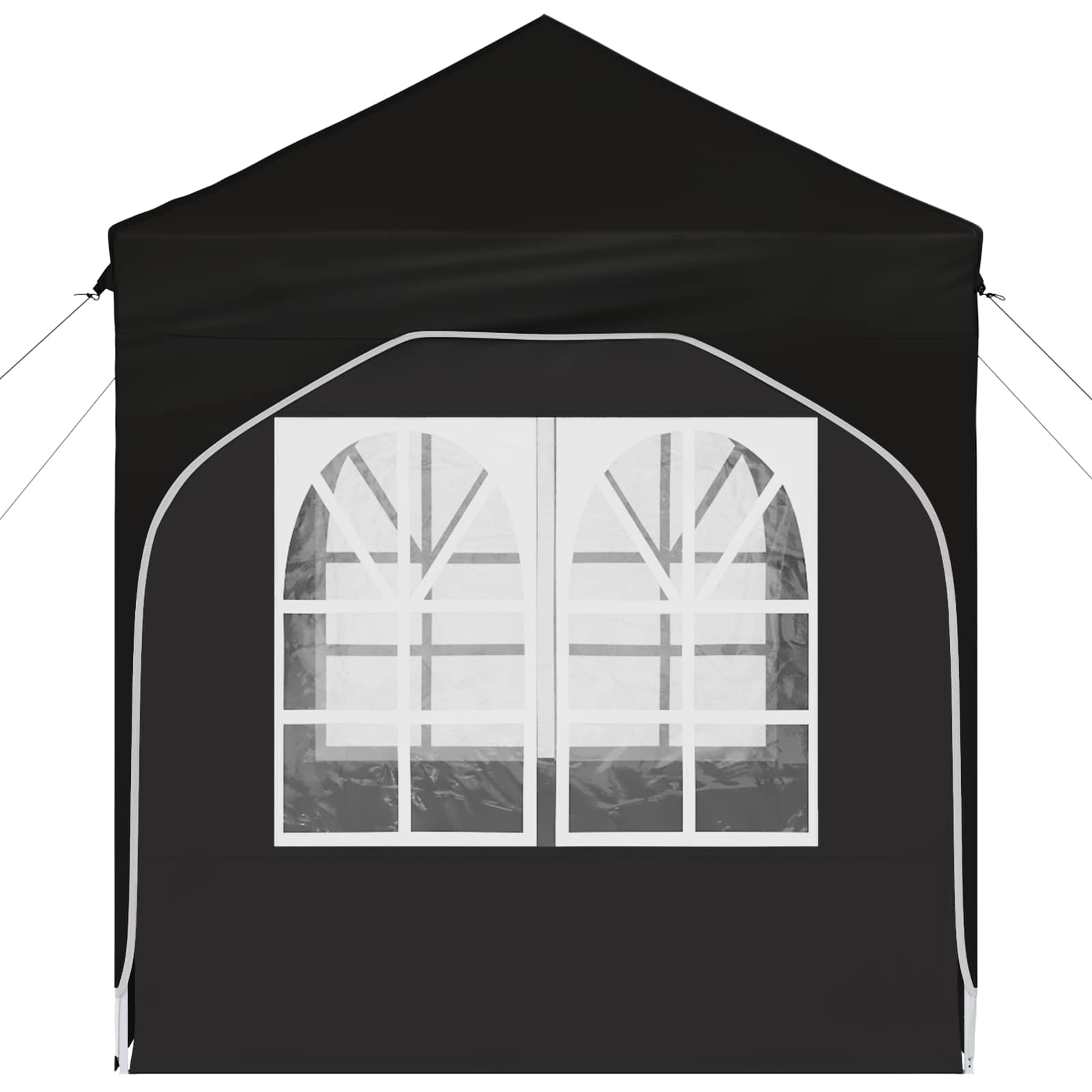 Αυτοσχέδιο Μόρφωση 192 x 192 x 245 εκ. Μαύρο - Pakobazaar